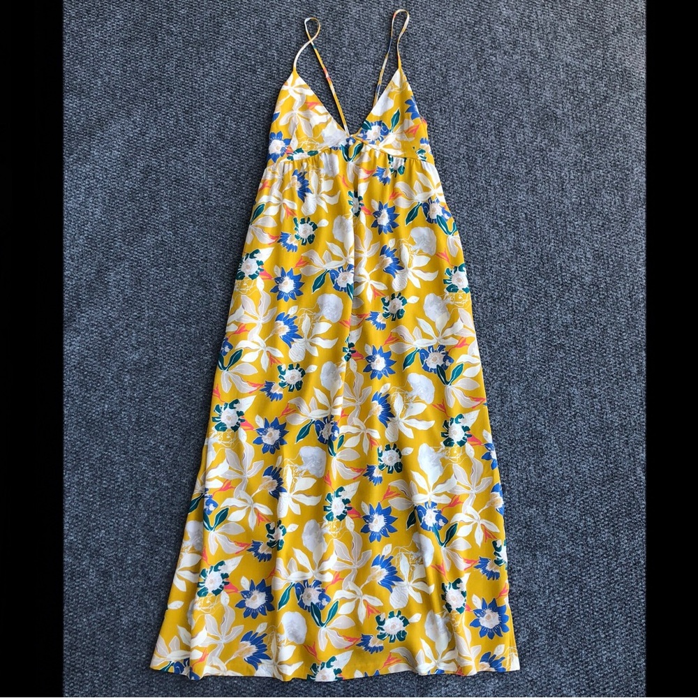 Pataloha Patagonia women’s strappy floral dress size Medium